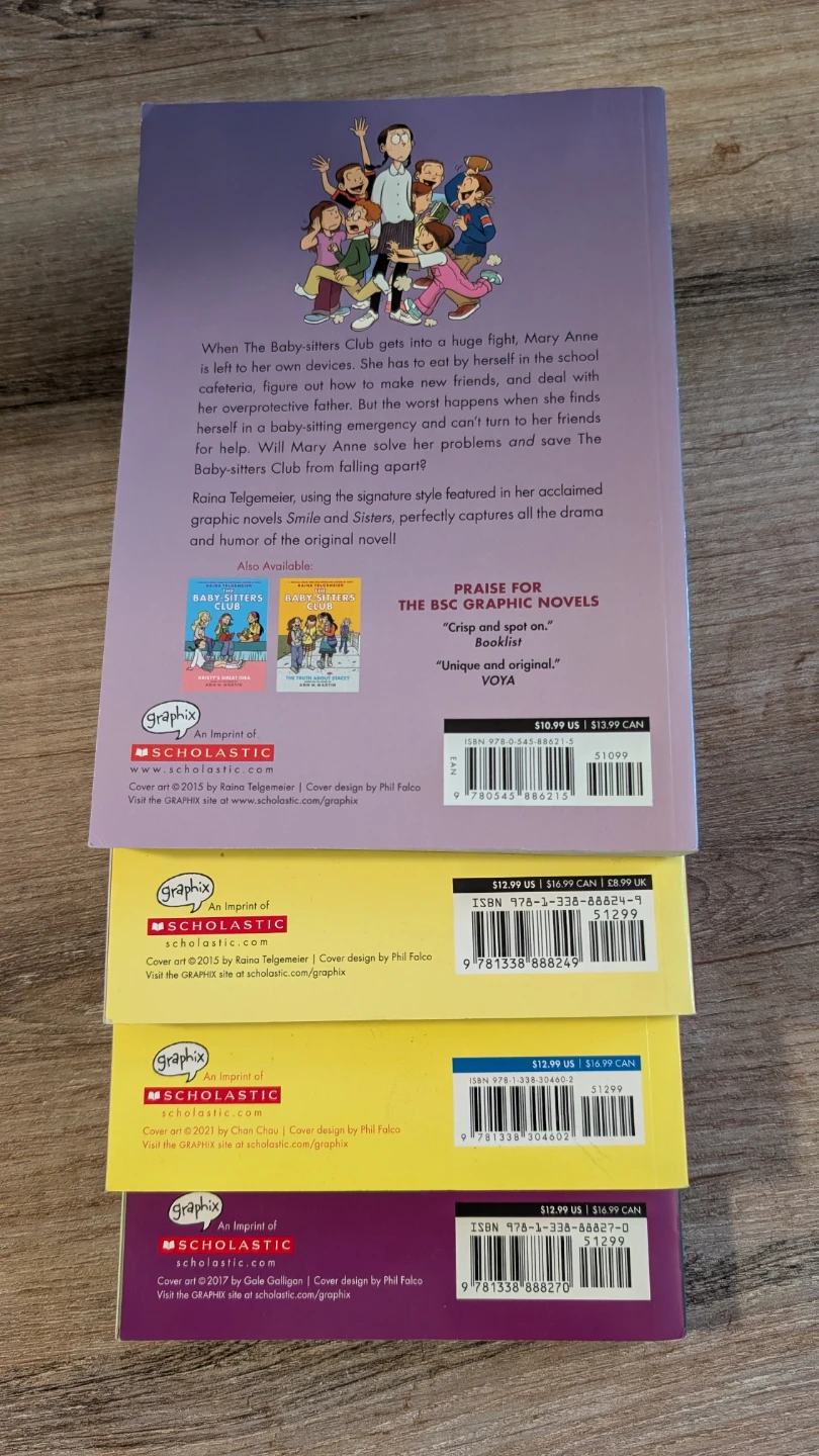 The Baby-Sitters Club Graphic Novels - 4 Book Lot - photo 5