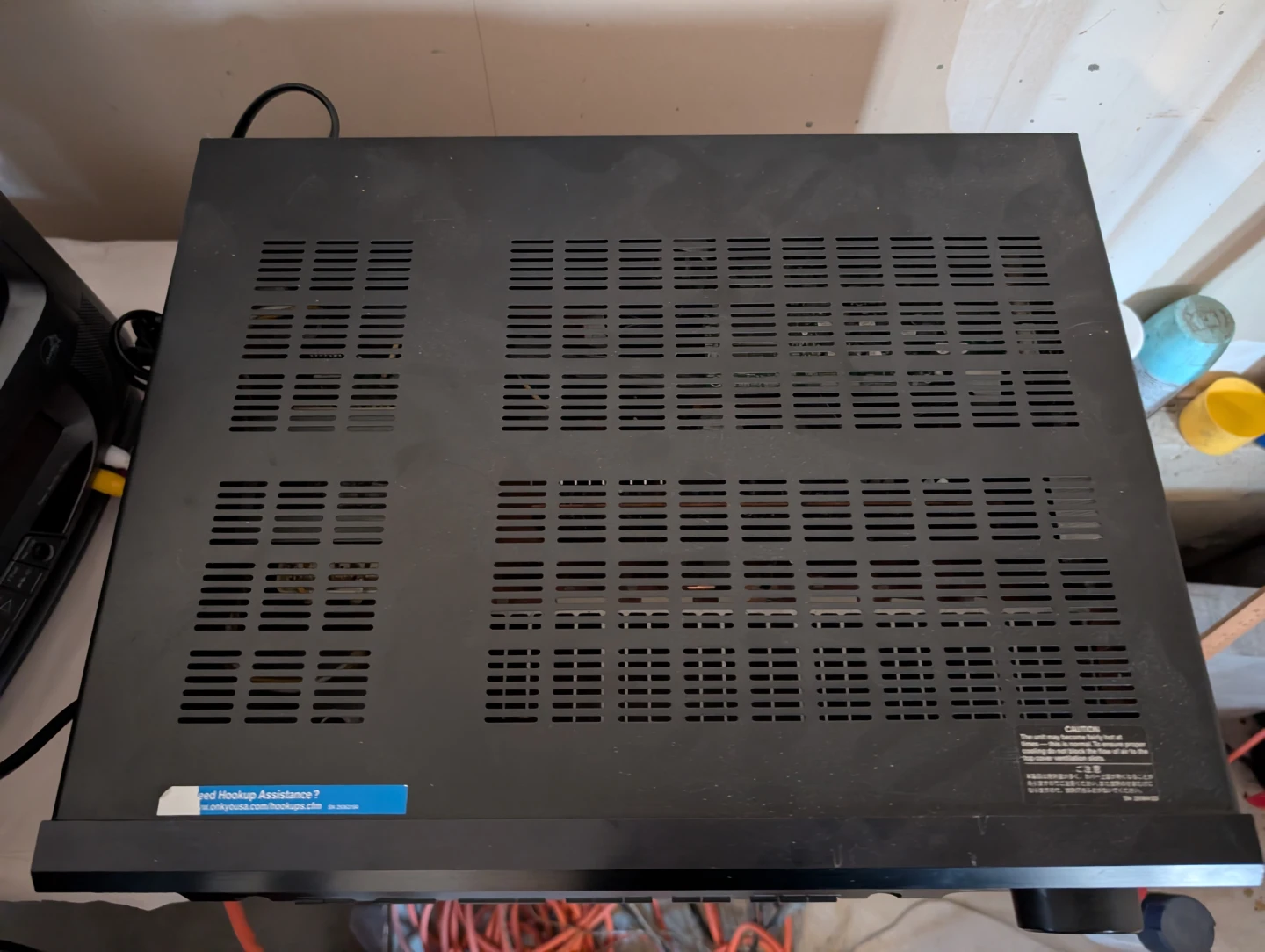 Onkyo TX-SR606 Home Theatre Receiver AS IS - photo 2