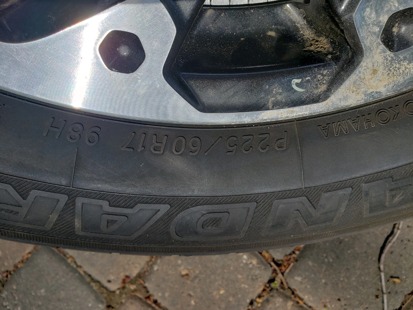 Subaru 2023 stock rims and Yokohama Geolandar set of 4 - photo 2