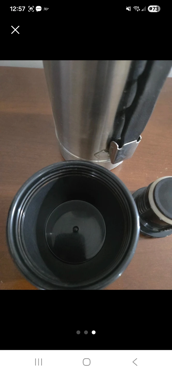 Vintage Stainless Steel Thermos # Freecycle! - photo 3