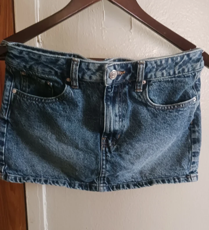 Pacific Sunwear Denim Mini Skirt
