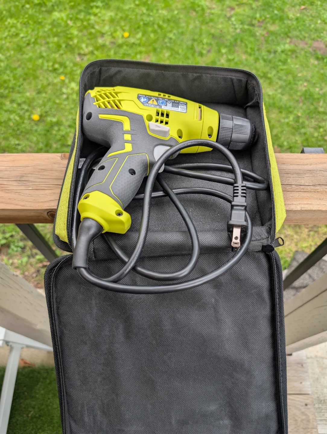 Ryobi Corded Drill with Case - photo 2