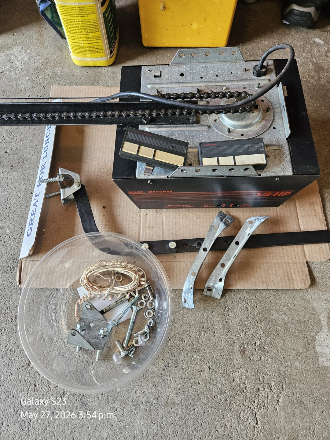 Craftsman 1/2 HP Garage Door Opener
