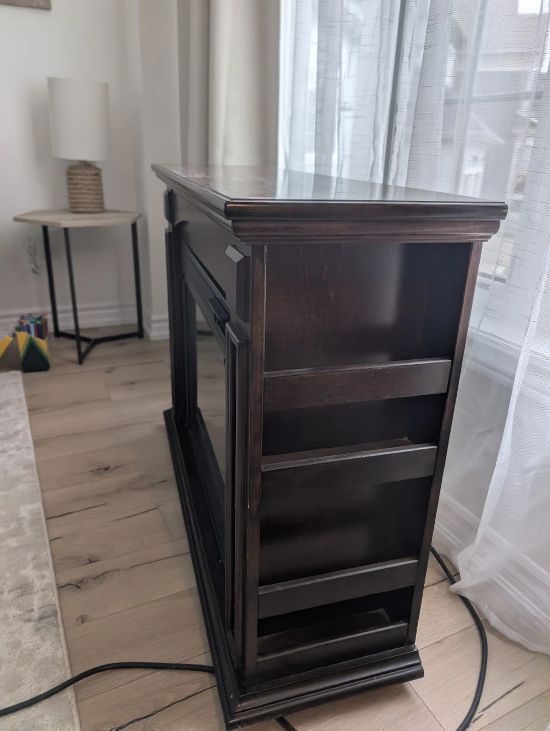 Electric Fireplace Console - photo 4