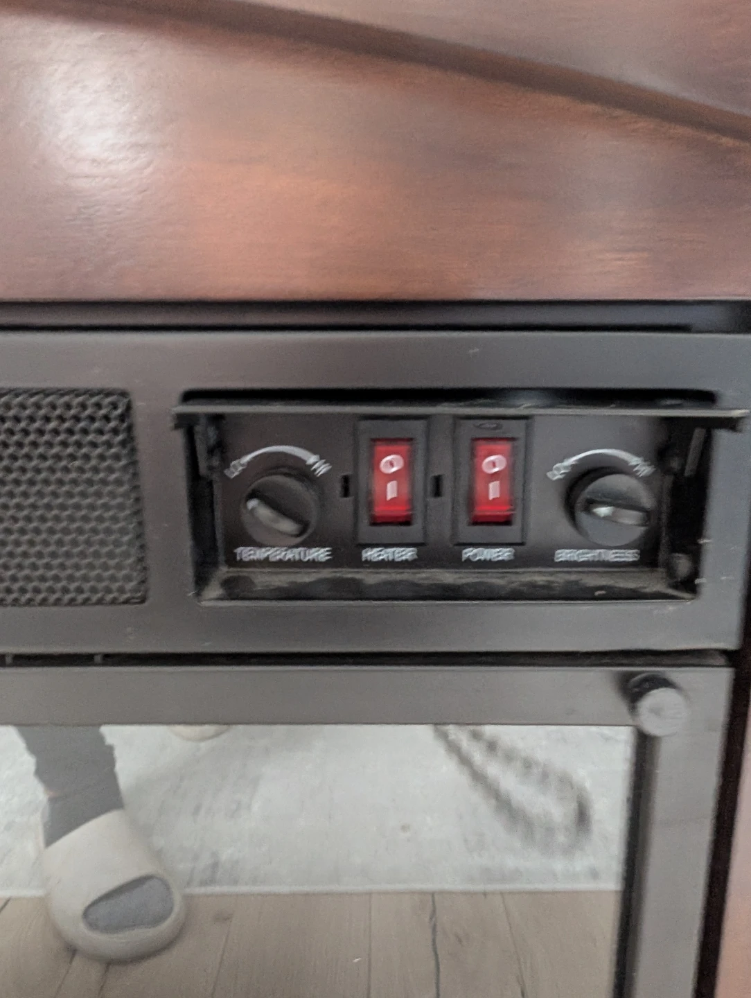 Electric Fireplace Console - photo 5