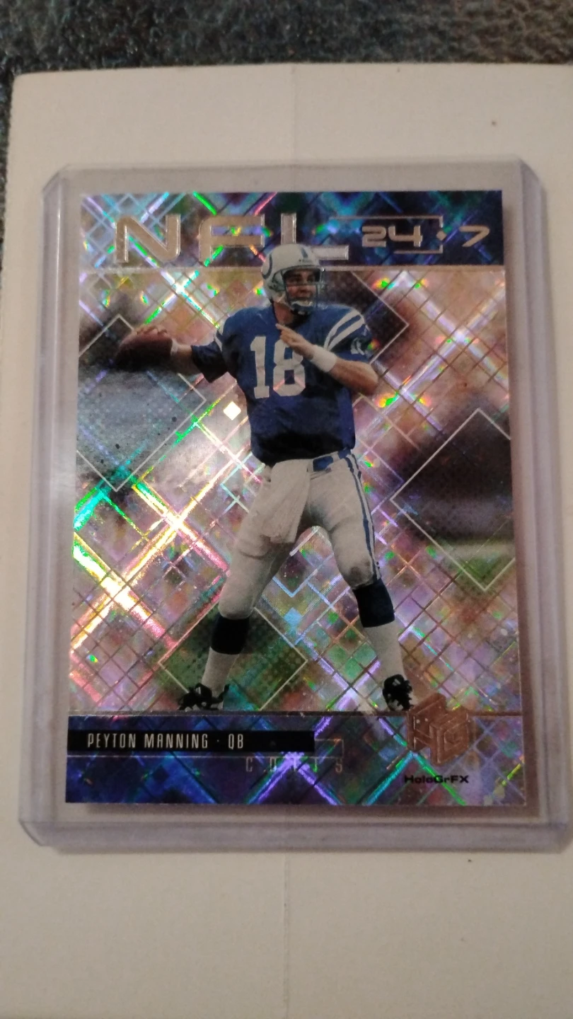 Peyton Manning 1998 Upper Deck Holo FX Card
