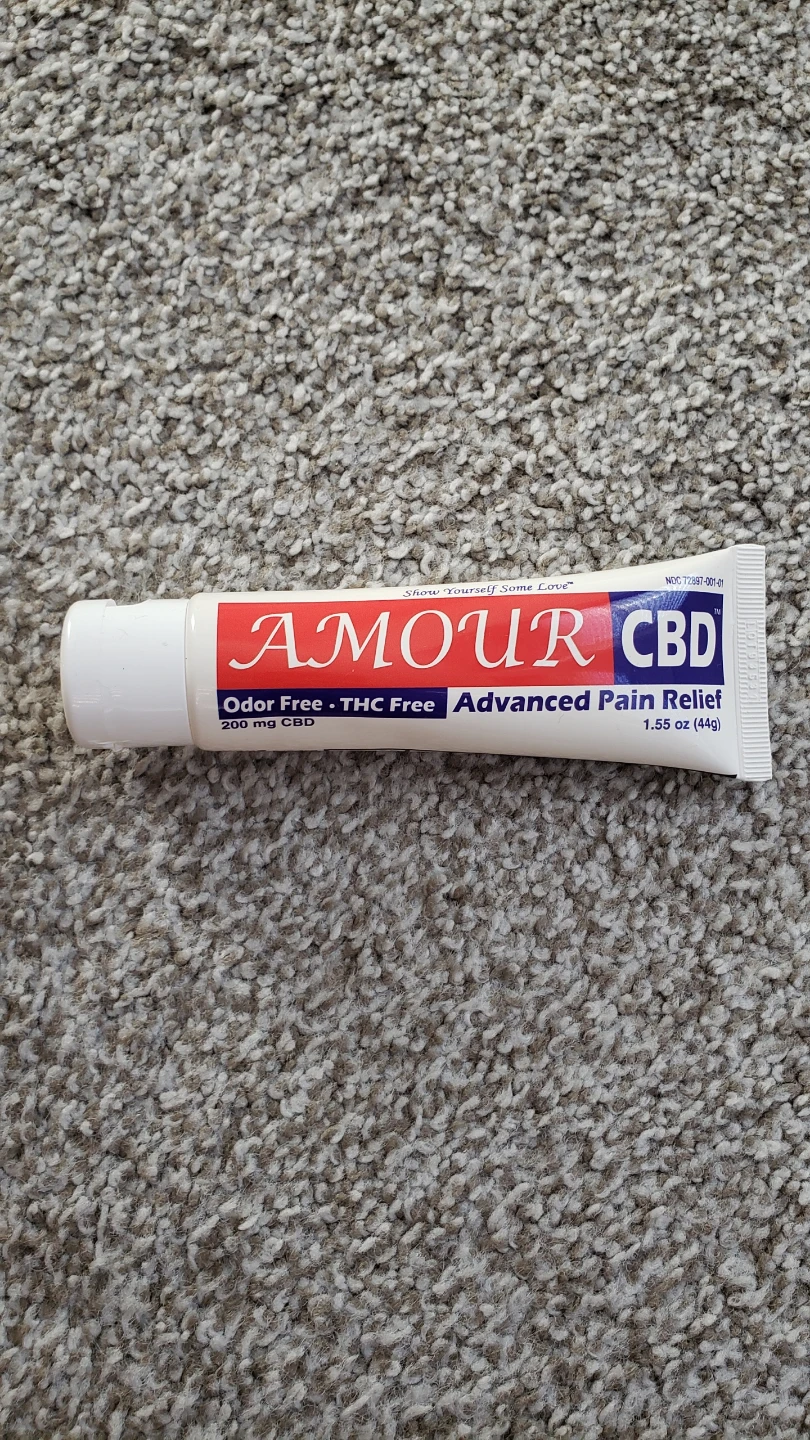 AMOUR CBD Advanced Pain Relief Cream 1.55 oz