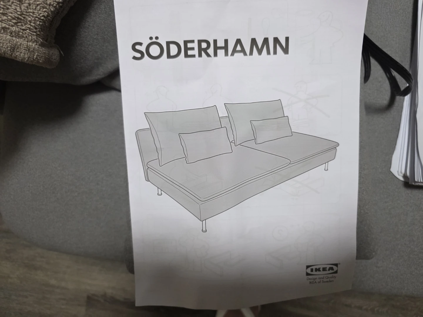 IKEA Söderhamn Sofa - Grey