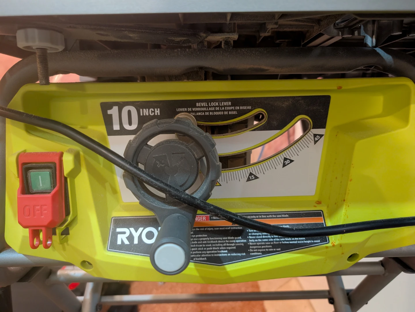 Ryobi RTS12 10-Inch Table Saw - photo 2
