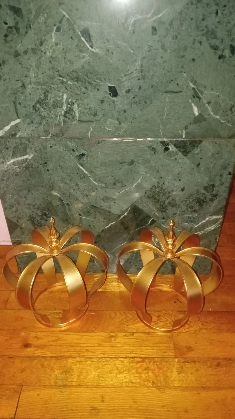 Pair of Gold Crowns
