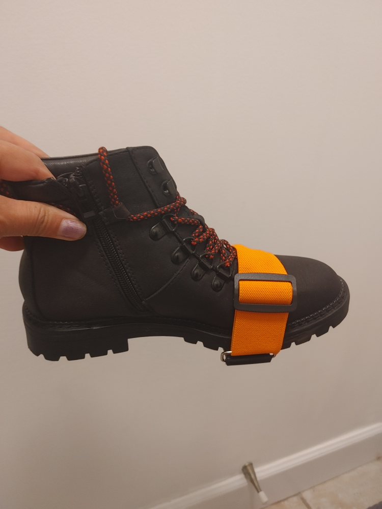 Traction Cleats Ice Grips for Boots adjustable strap new - photo 5