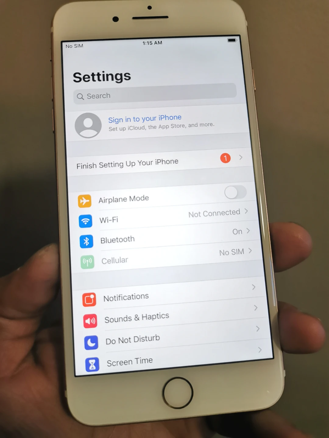 iPhone 7 Plus 128G Rose Gold Unlocked - photo 5