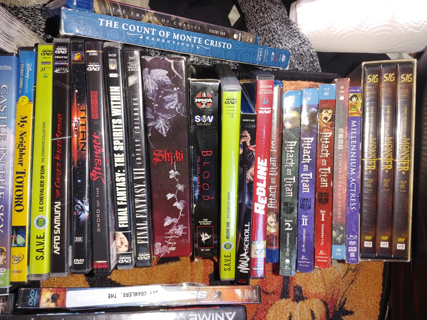 Anime & Studio Ghibli DVD and Blu-ray Collection - photo 2