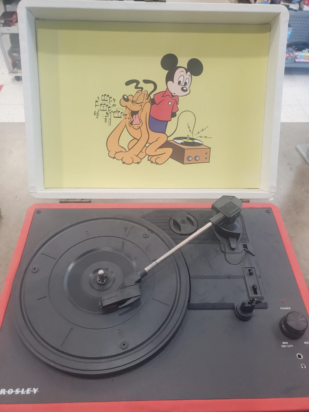 Crosley Mickey Mouse Record Player
