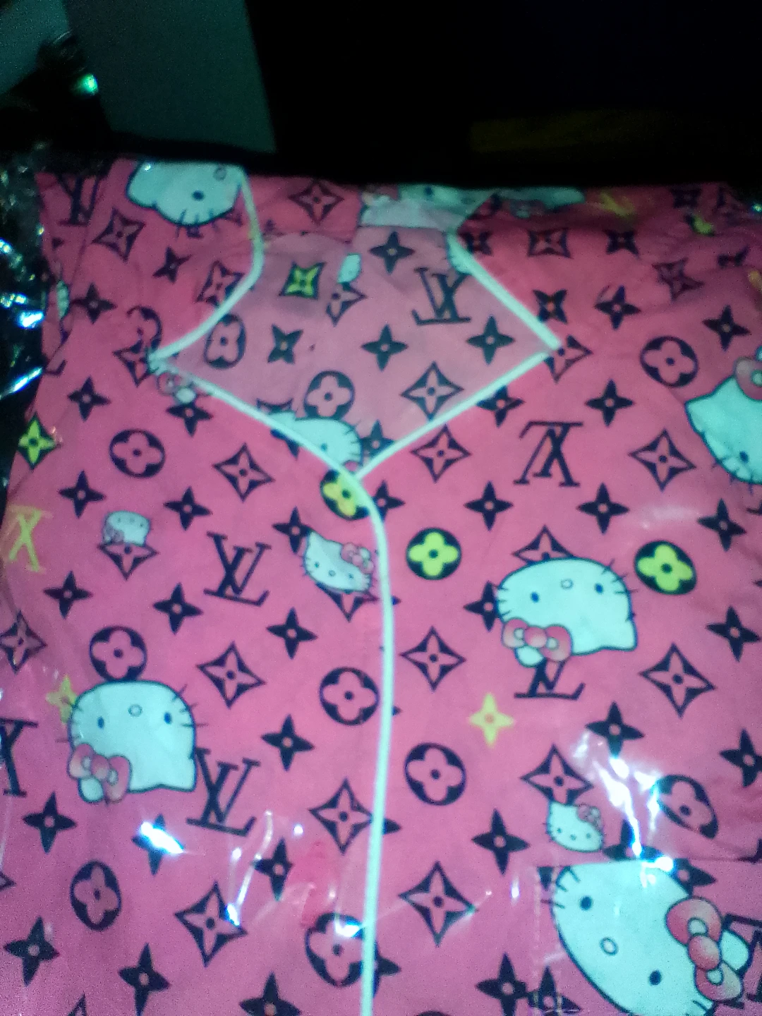 Hello Kitty Pajama Set for Adults