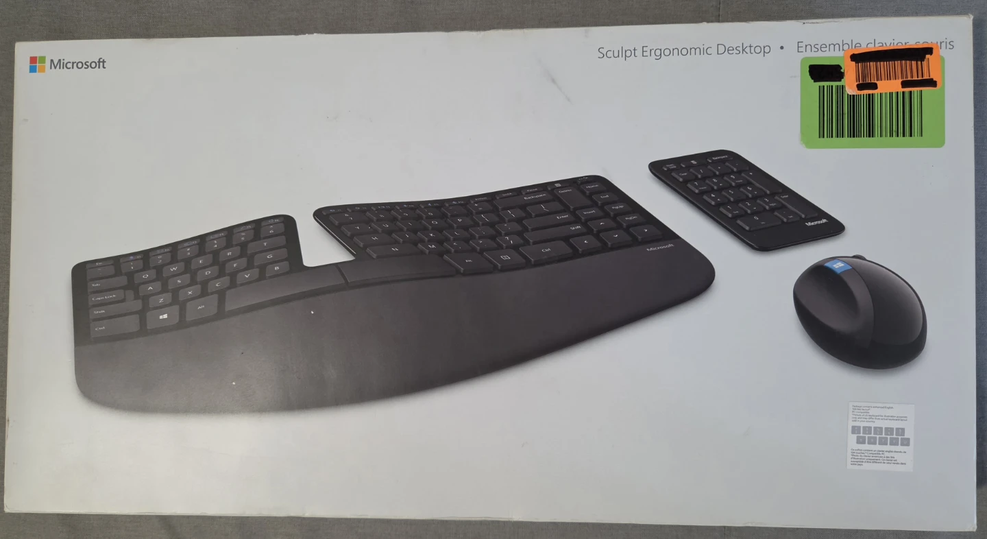 Microsoft Sculpt Ergonomic Desktop Keyboard and Mouse Set