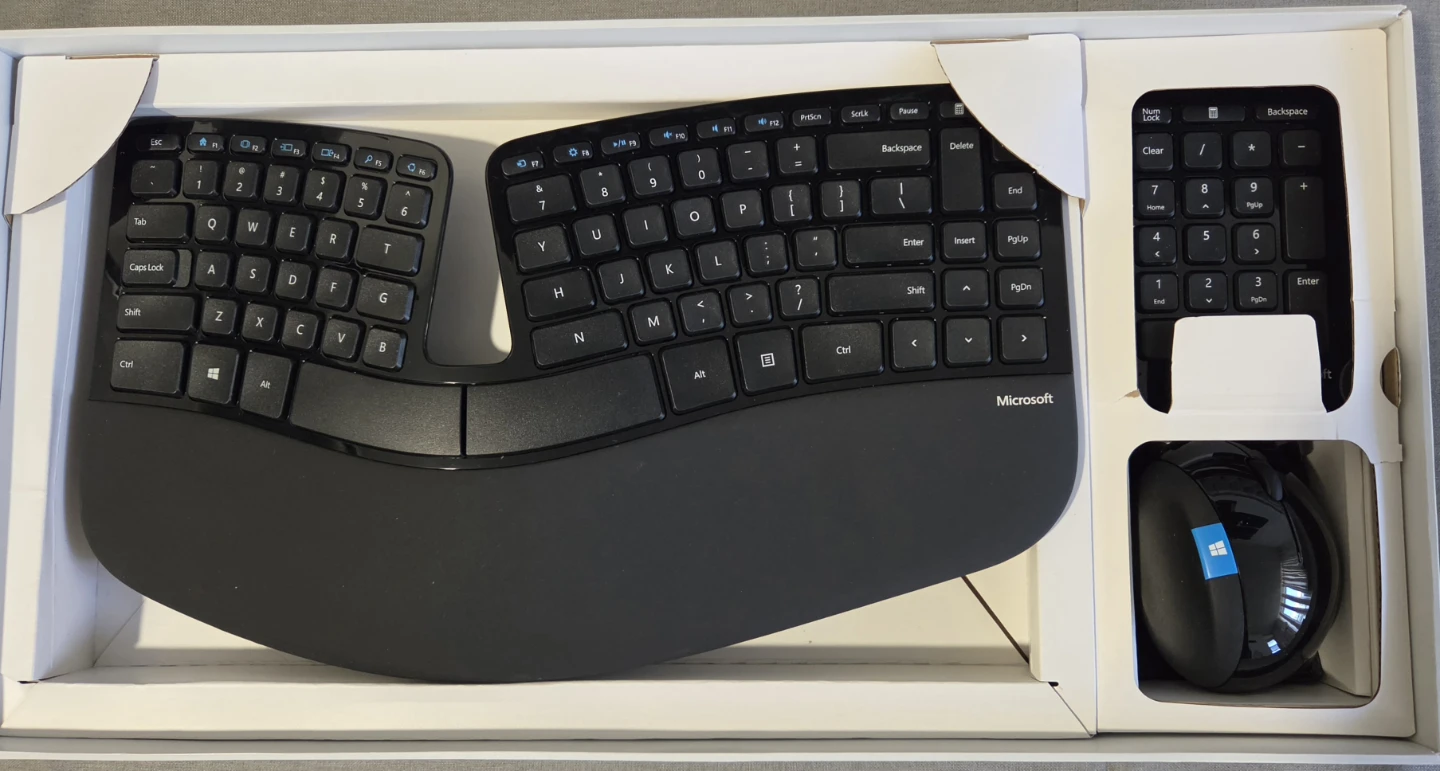 Microsoft Sculpt Ergonomic Desktop Keyboard and Mouse Set - photo 2