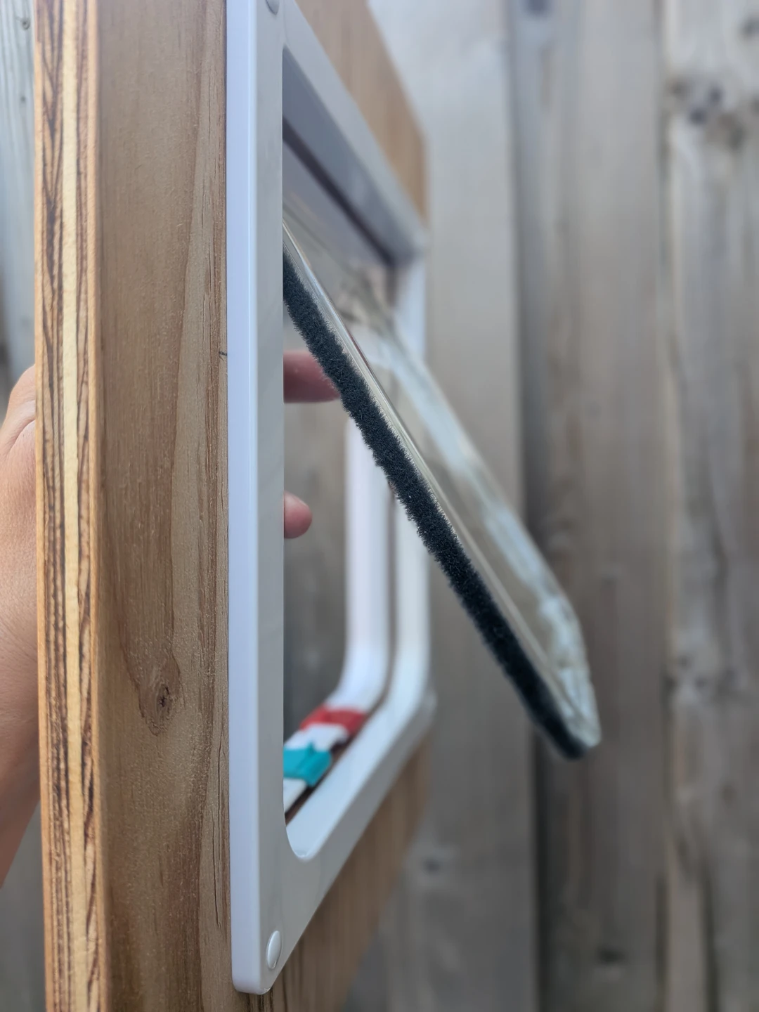 Pet Door with Wooden Mount - photo 2