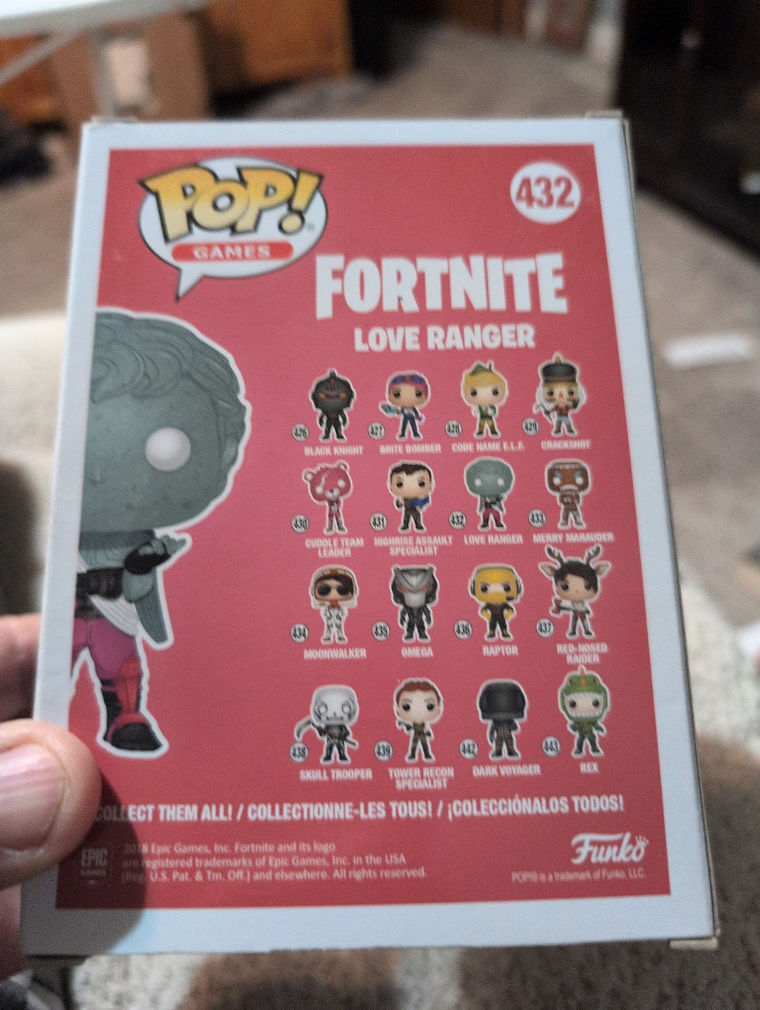 Funko Pop! Fortnite Love Ranger Vinyl Figure #432 - photo 2