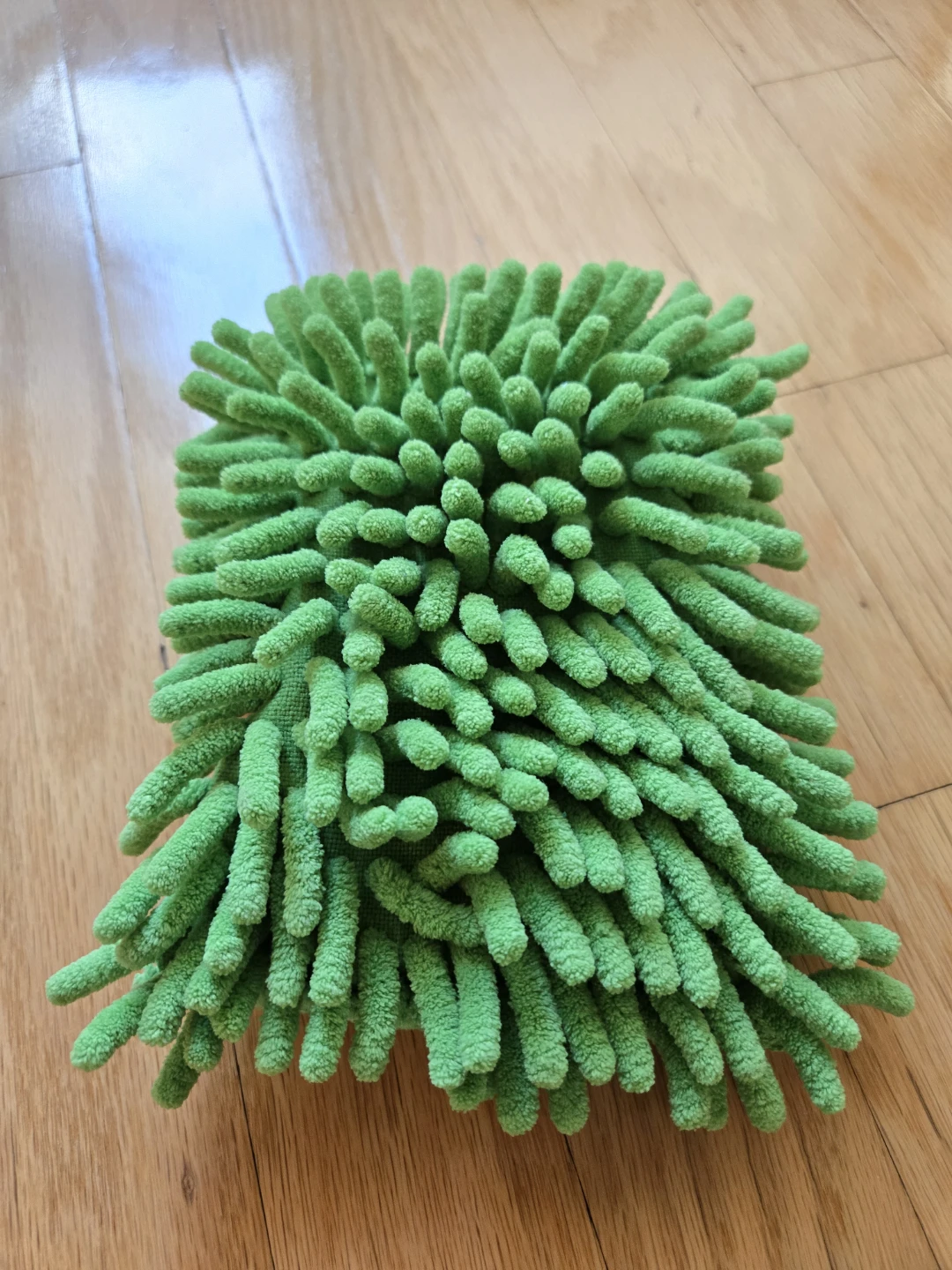 Green Microfiber Duster Mitt
