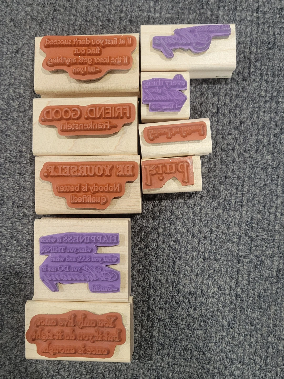 Rubber Stamps (All for $5) - photo 2