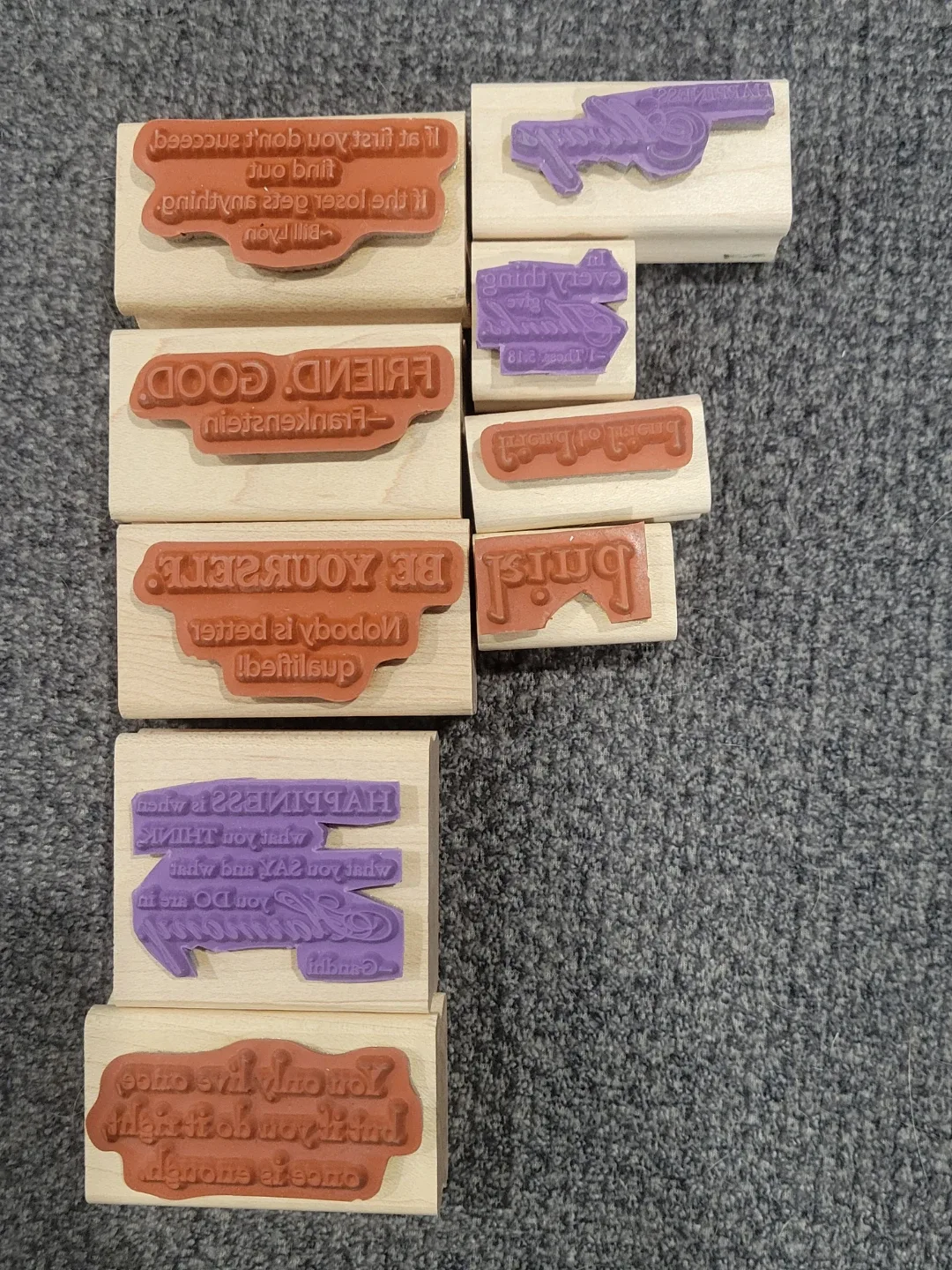 Rubber Stamps (All for $5) - photo 2