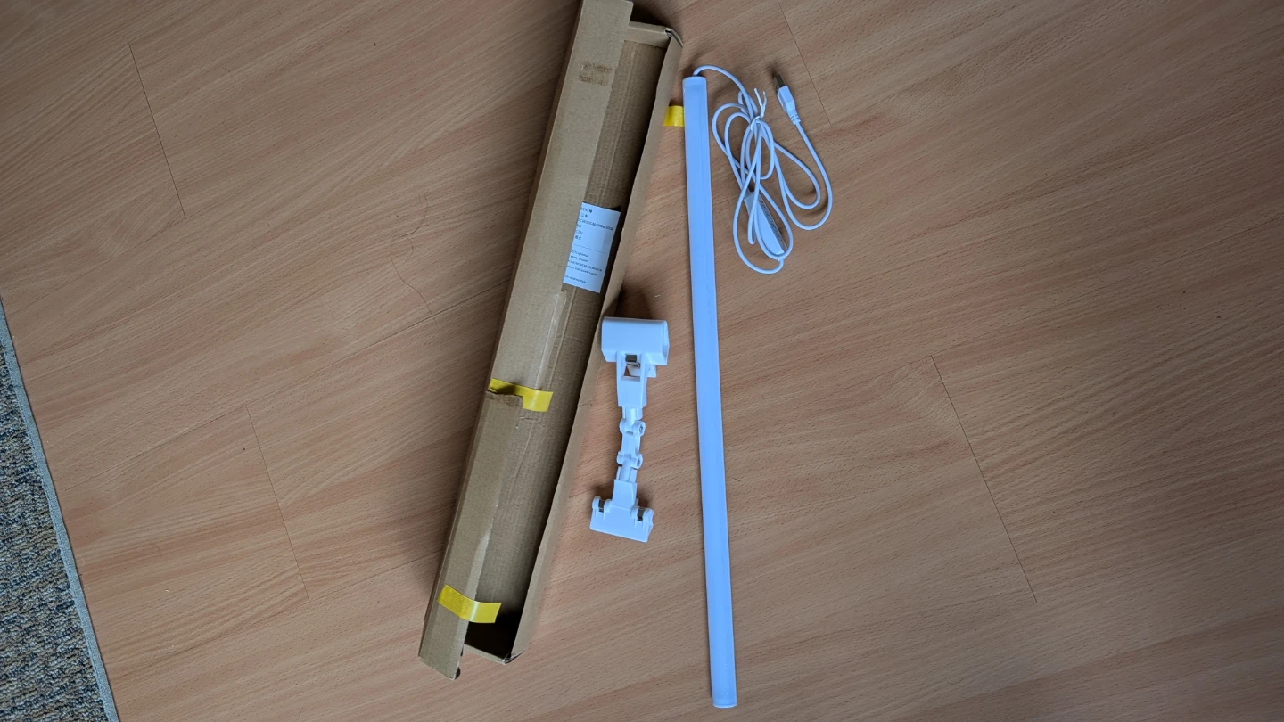 LED Lightstick with USB Cable and clamp