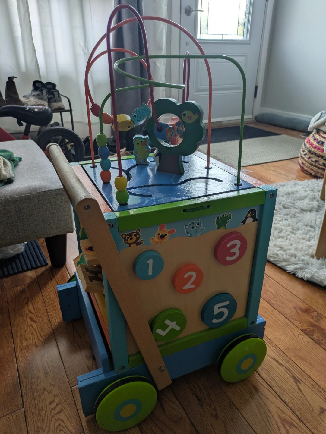 Wooden Activity Walker Toy