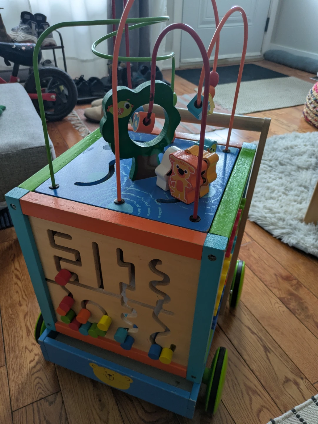 Wooden Activity Walker Toy - photo 3