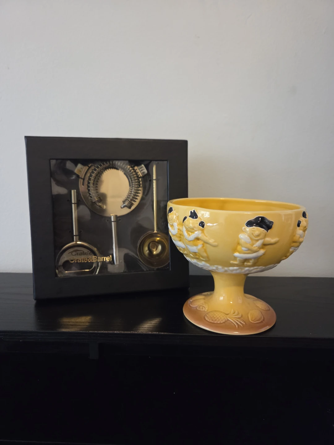 Trader Vic's Tiki Mug & (NEW) Cocktail Tool Set