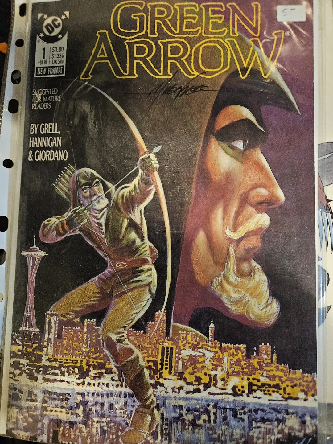 Green Arrow Comic #1 - Feb 1988