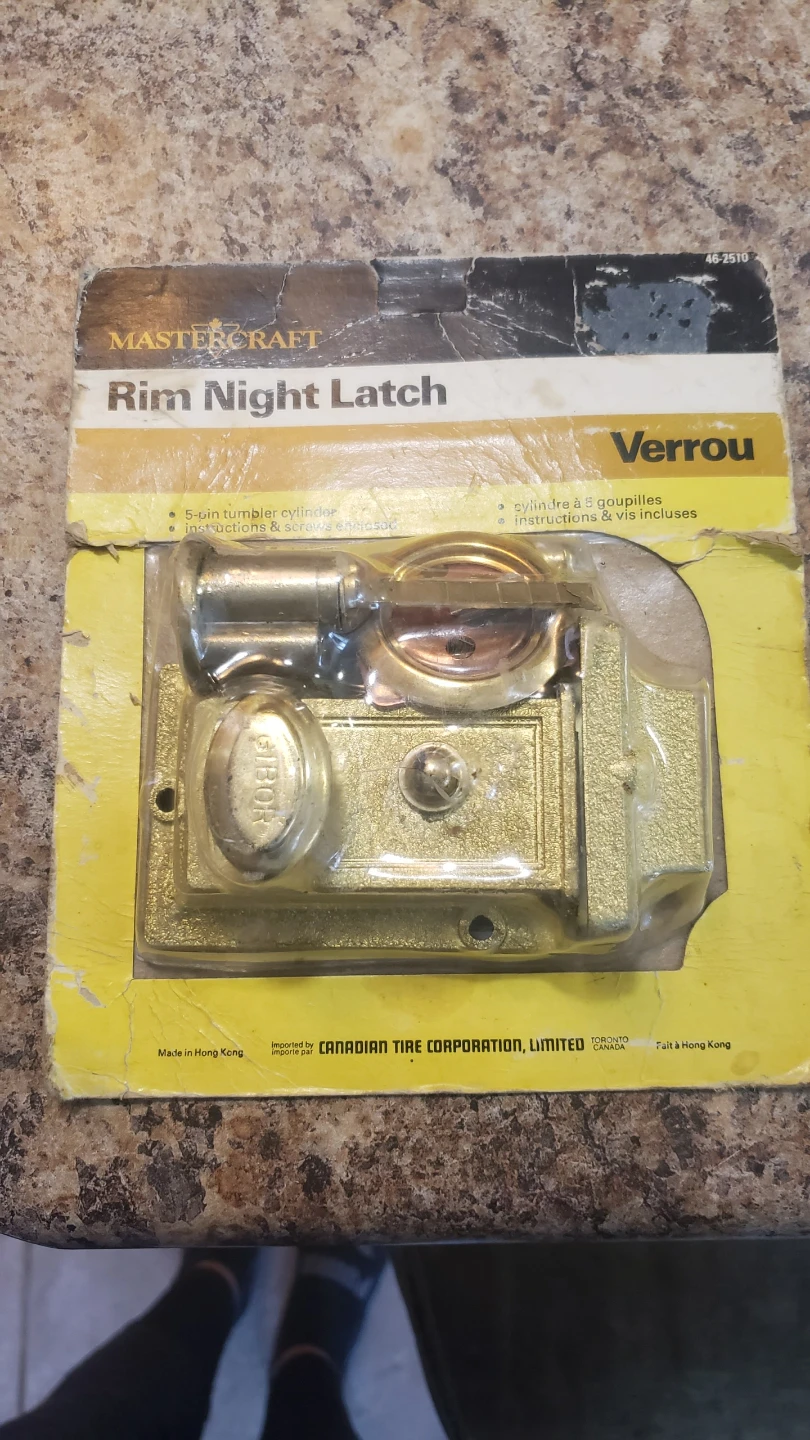Mastercraft Rim Night Latch