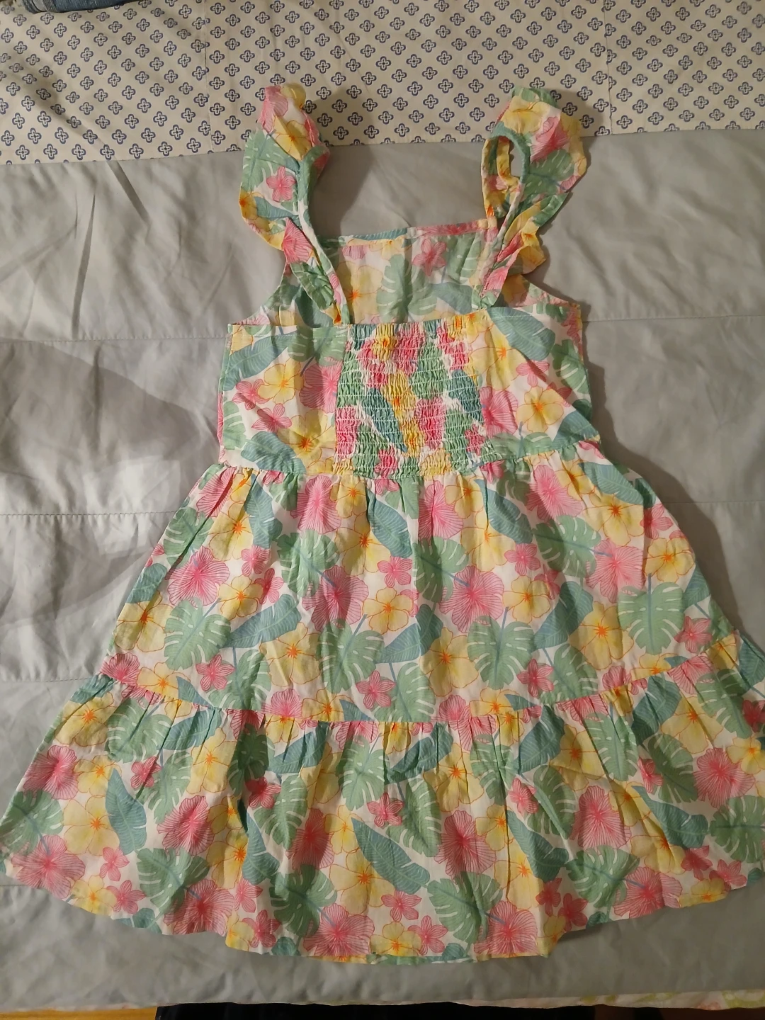 Girl's Floral Sundress