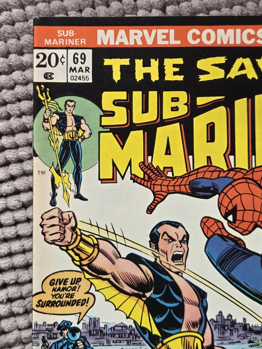 The Savage Sub-Mariner Comic Book #69 - photo 2