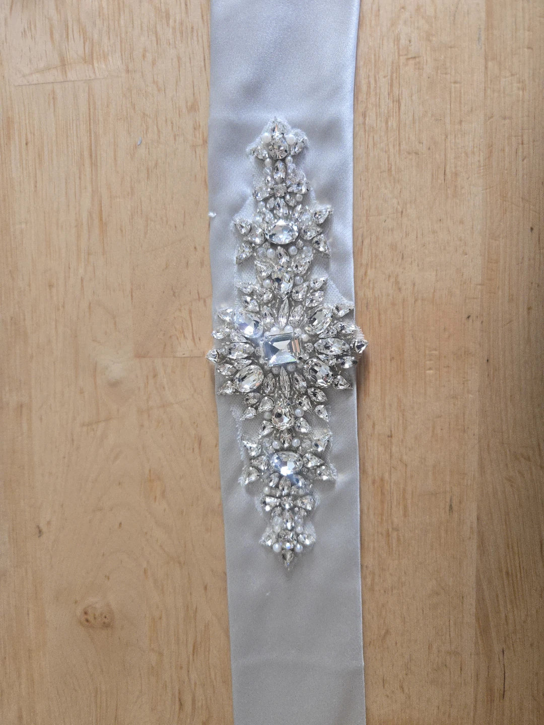 Justin Alexander Embellished Wedding Dress Sash
