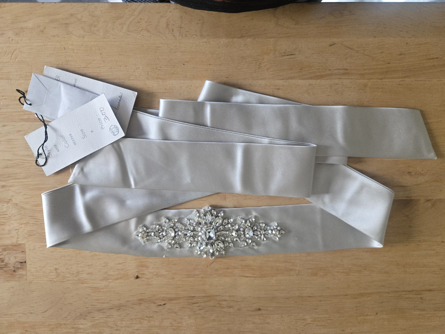 Justin Alexander Embellished Wedding Dress Sash - photo 3