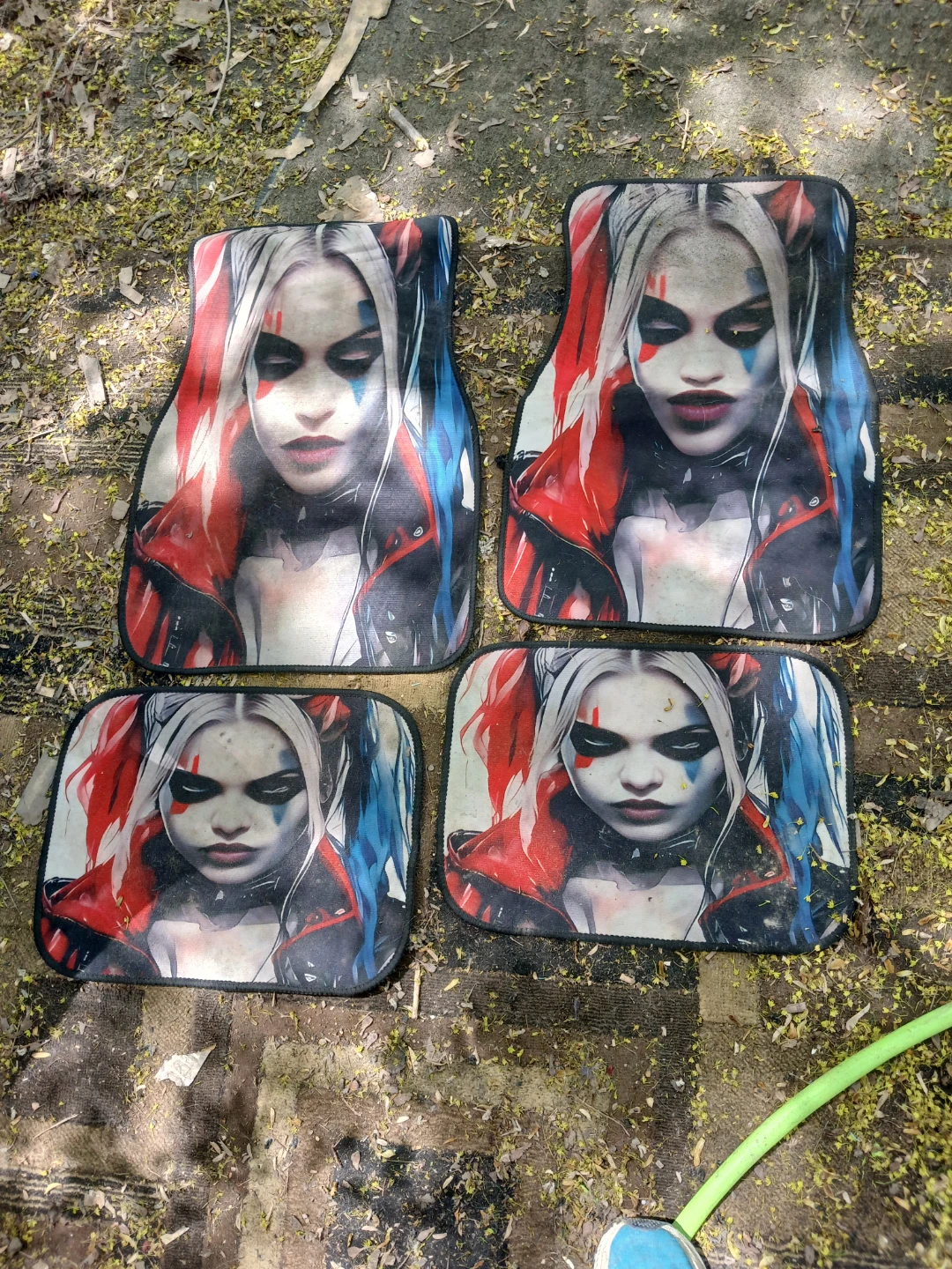 Harley Quinn Car Floor Mats Set