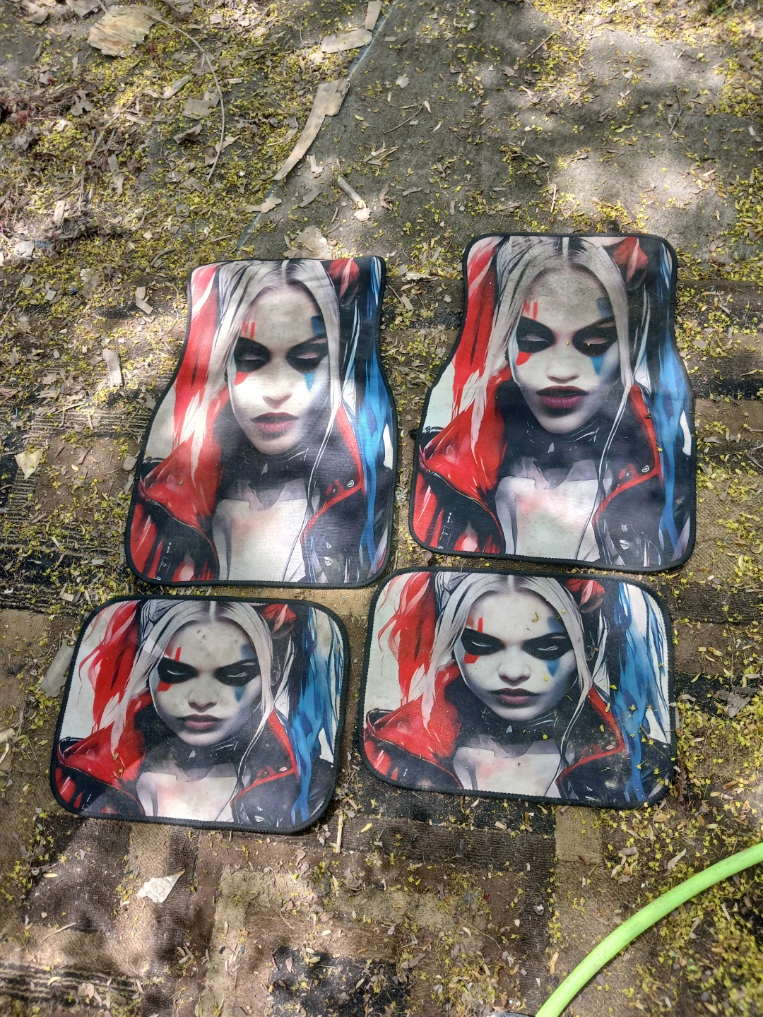 Harley Quinn Car Floor Mats Set - photo 2