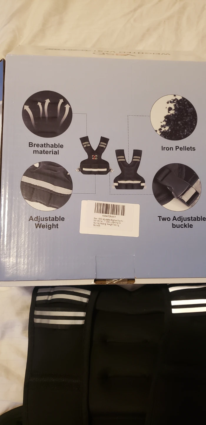 VBSD Adjustable Weighted Vest - 11-20 lbs - photo 2
