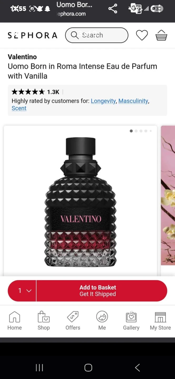 Valentino Uomo Born in Roma Intense Eau de Parfum 50ml - photo 3