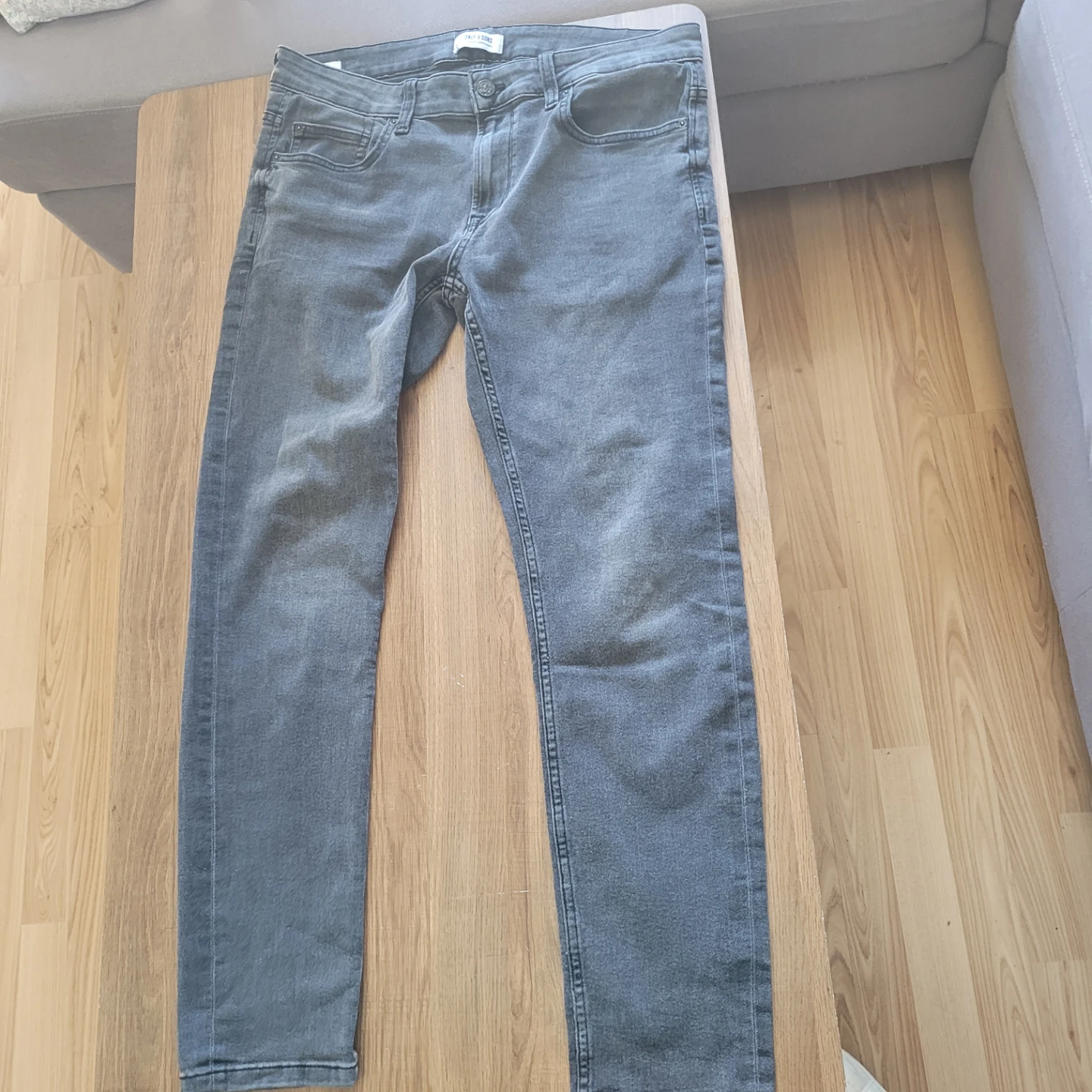 Only & Sons Grey Denim Jeans - photo 2