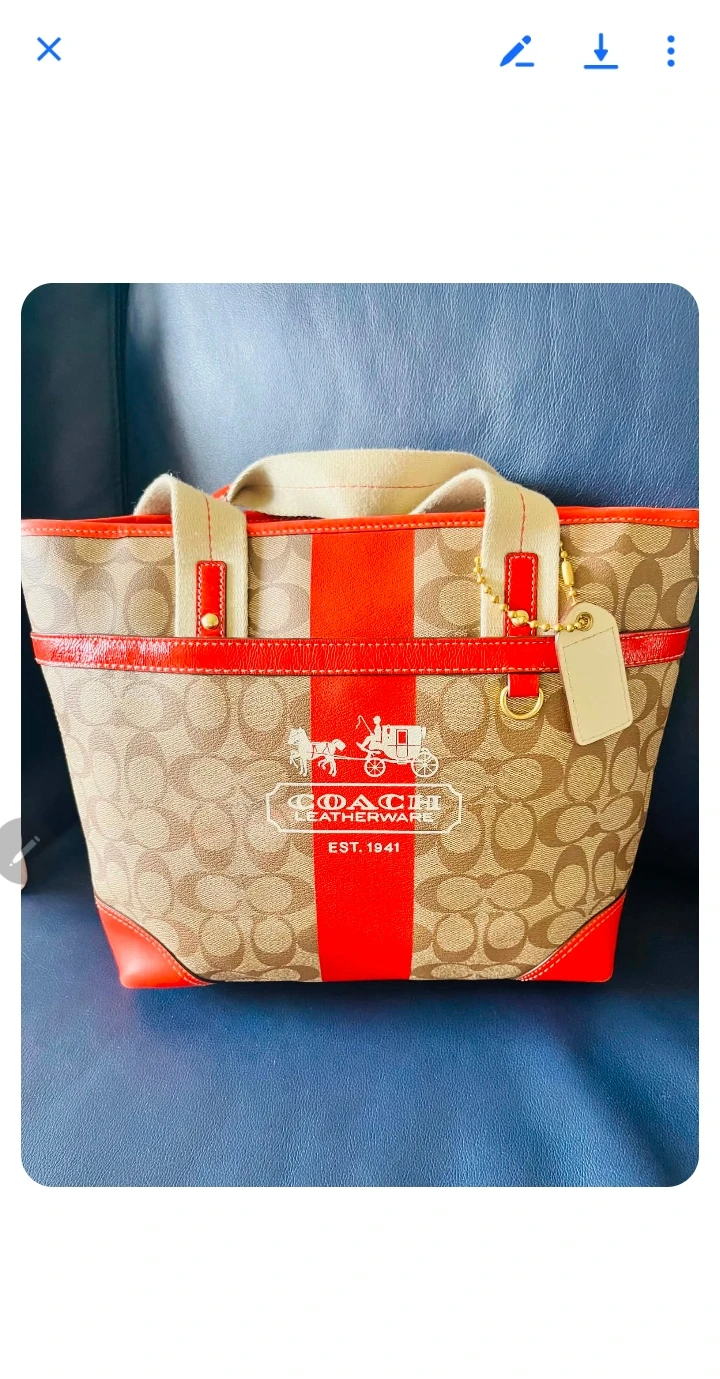 Coach Leatherware Tote Bag