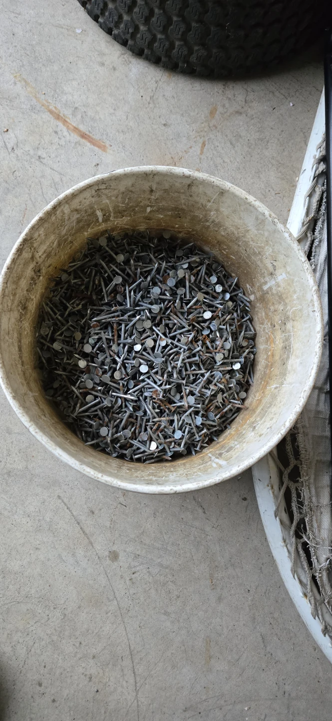 Paulin 1-1/4-inch Roofing Nails Bucket