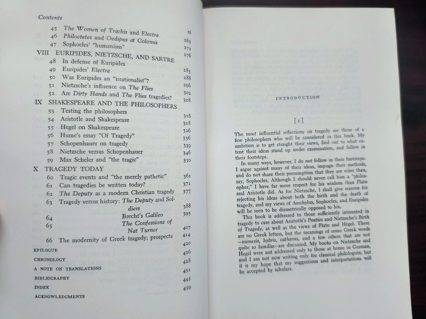 Walter Kaufmann Tragedy and Philosophy Book, 1968 - photo 4