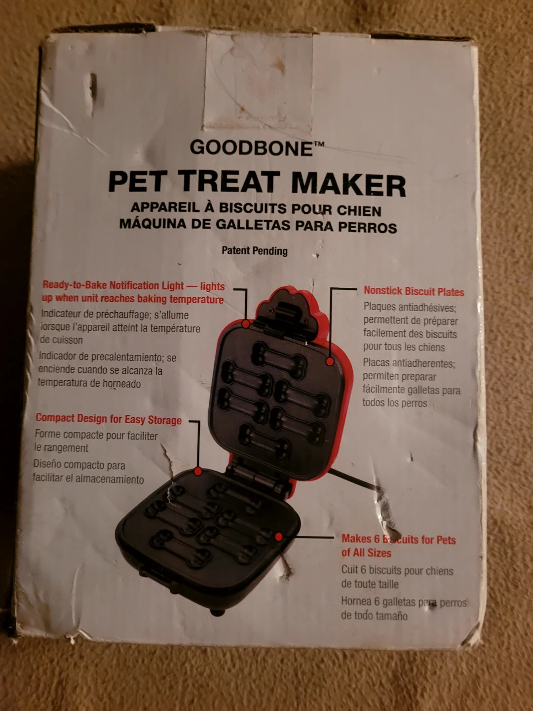 ConairPro Pet Goodbone Pet Treat Maker🥕 - photo 2