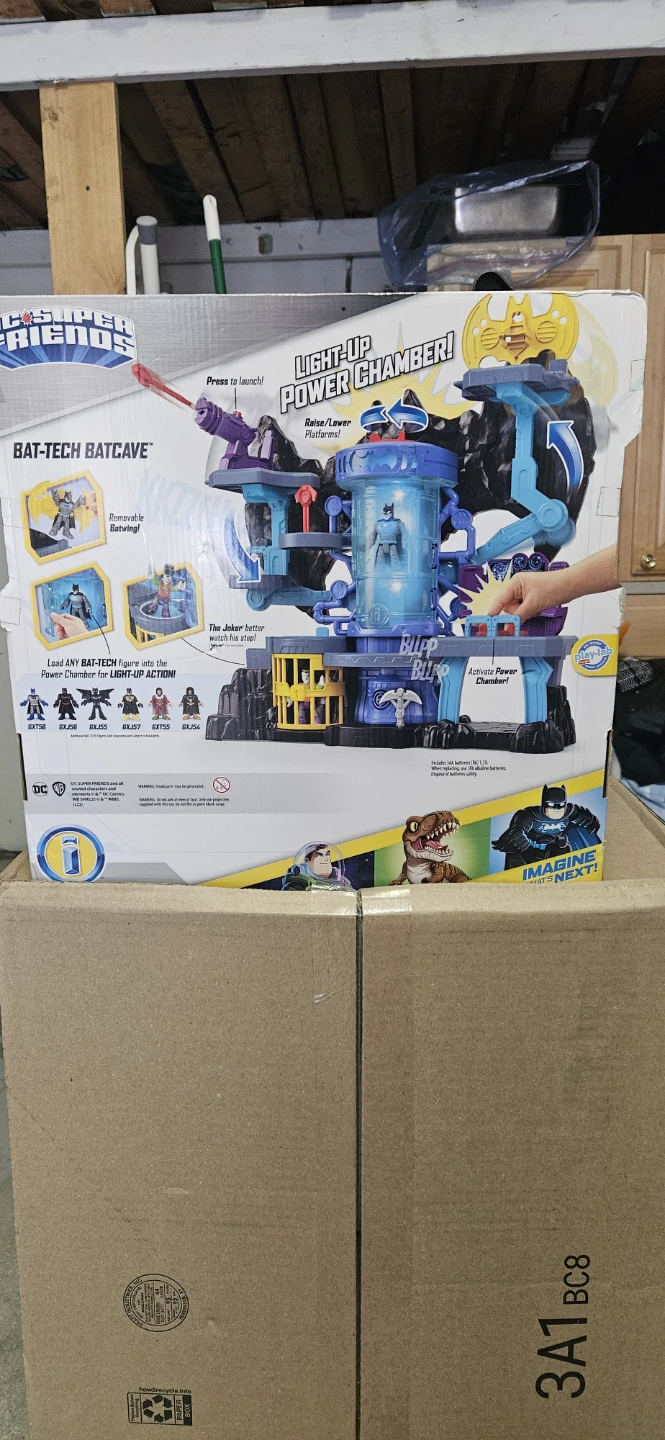 Imaginext DC Super Friends Bat-Tech Batcave NEW - photo 2