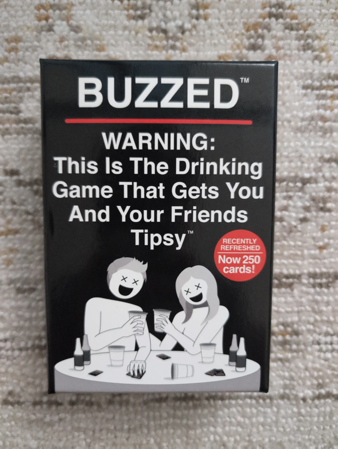 BUZZED Drinking Card Game