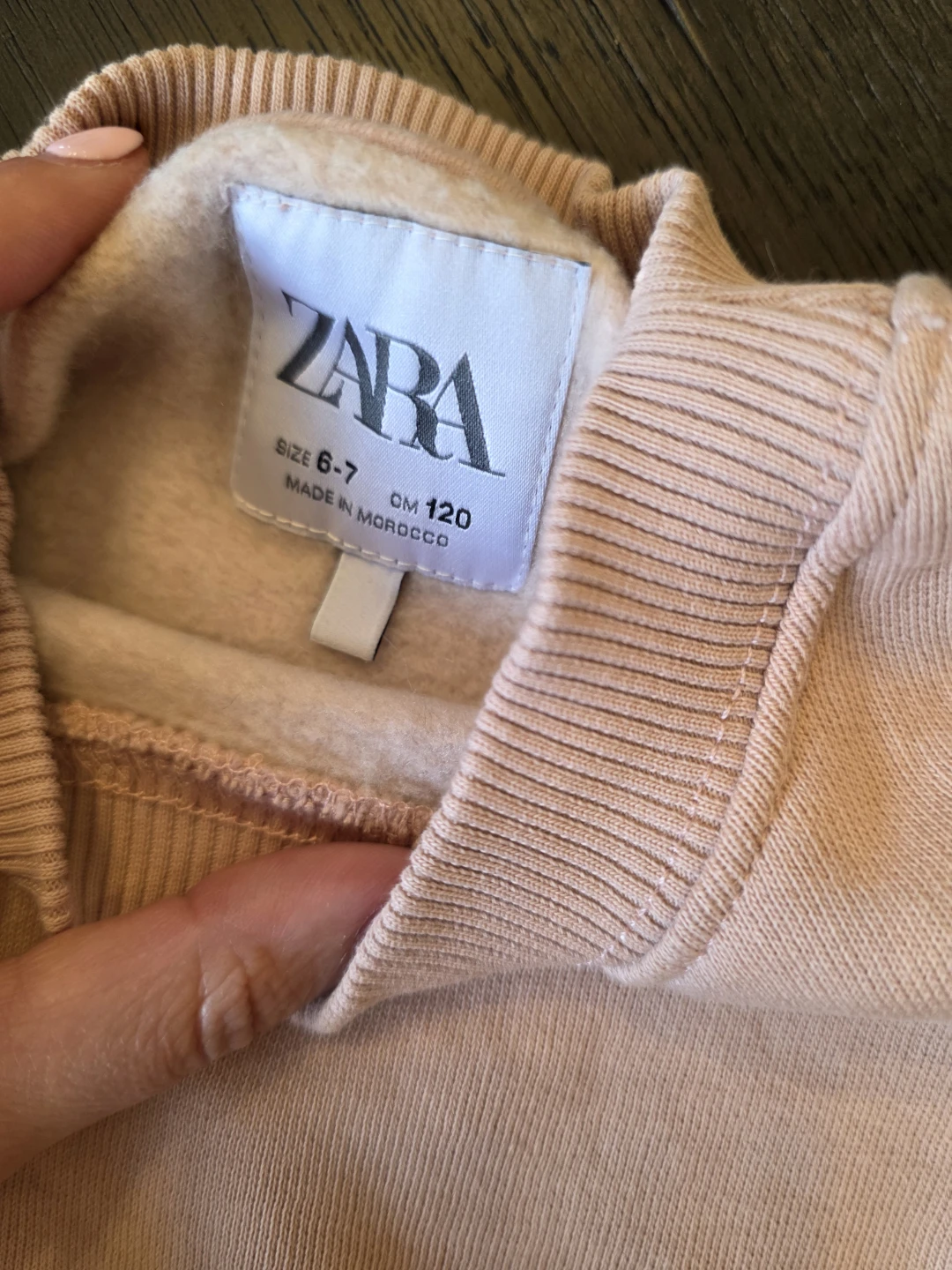 Zara Kids Crewneck Sweatshirt - Pink, Size 6-7 - photo 2