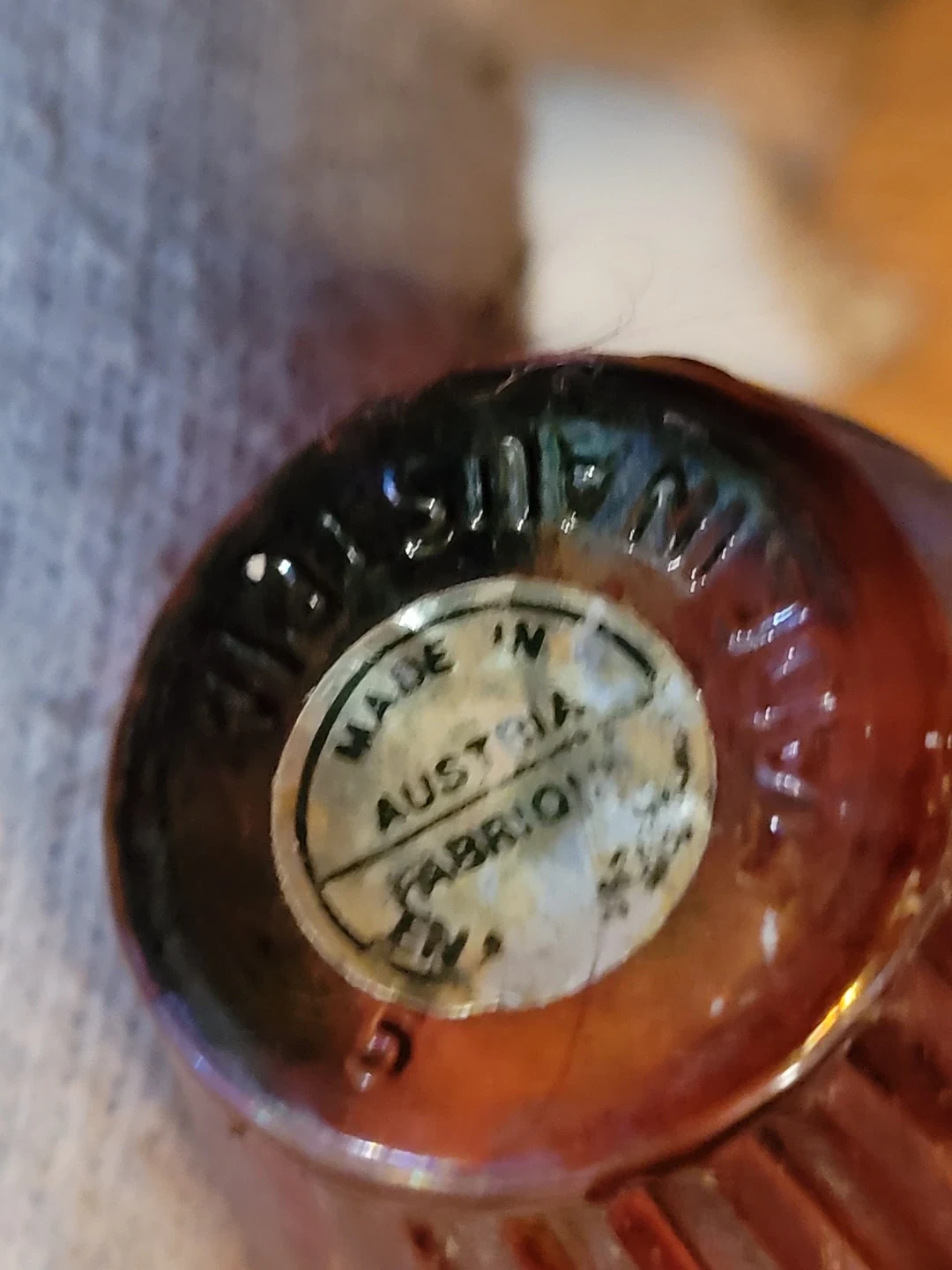 Vintage Glass Perfume Atomizer - Made in Austria - photo 2