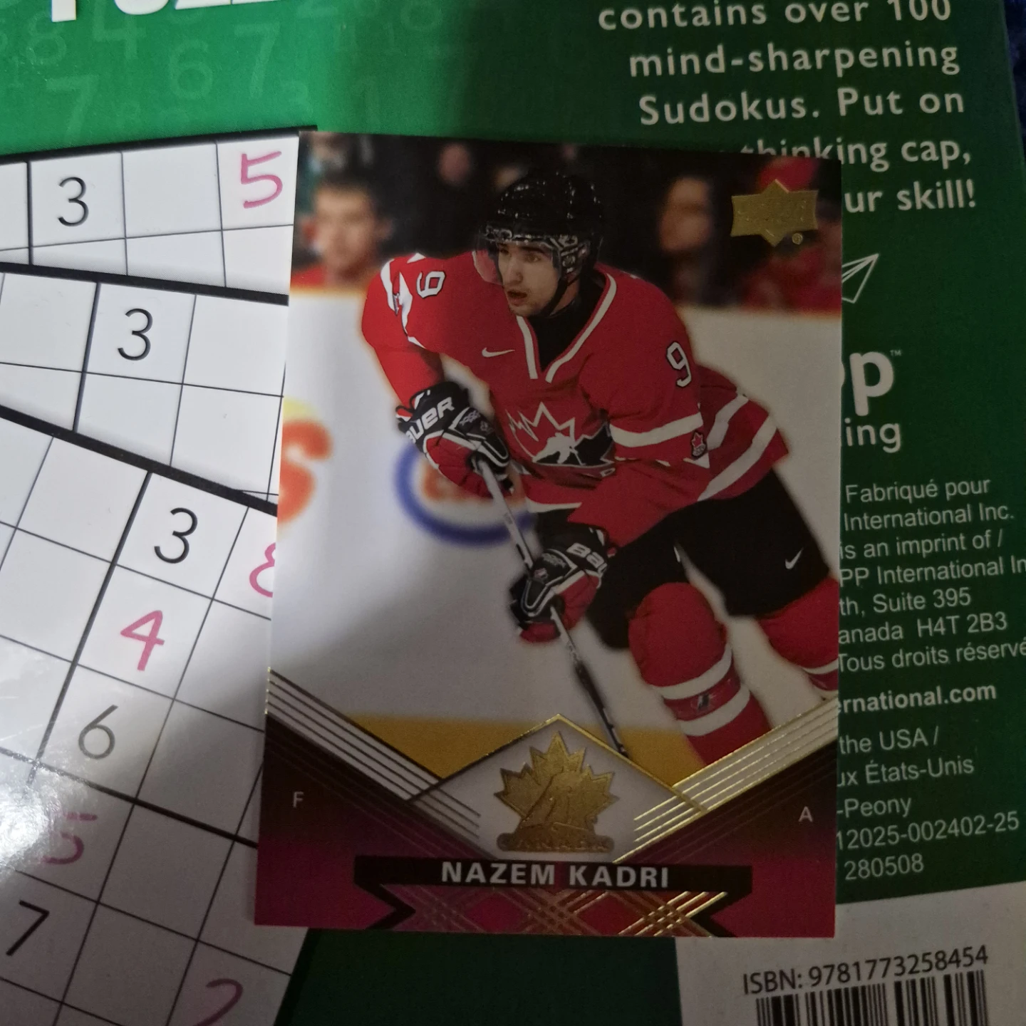 Nazem Kadri Hockey Card